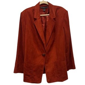 Josephine Chaus Vintage Rust Blazer Size 22